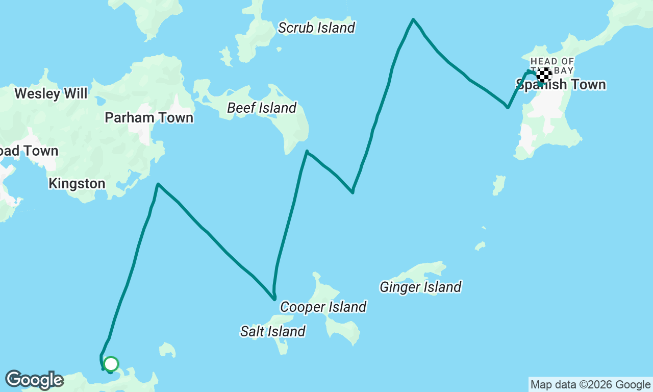Peter Island to VGYH