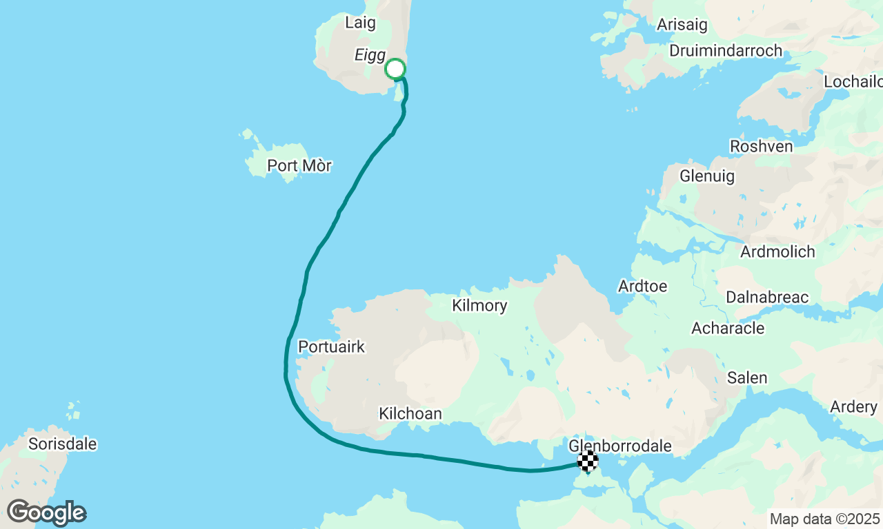 250624 Eigg to Loch Sunart