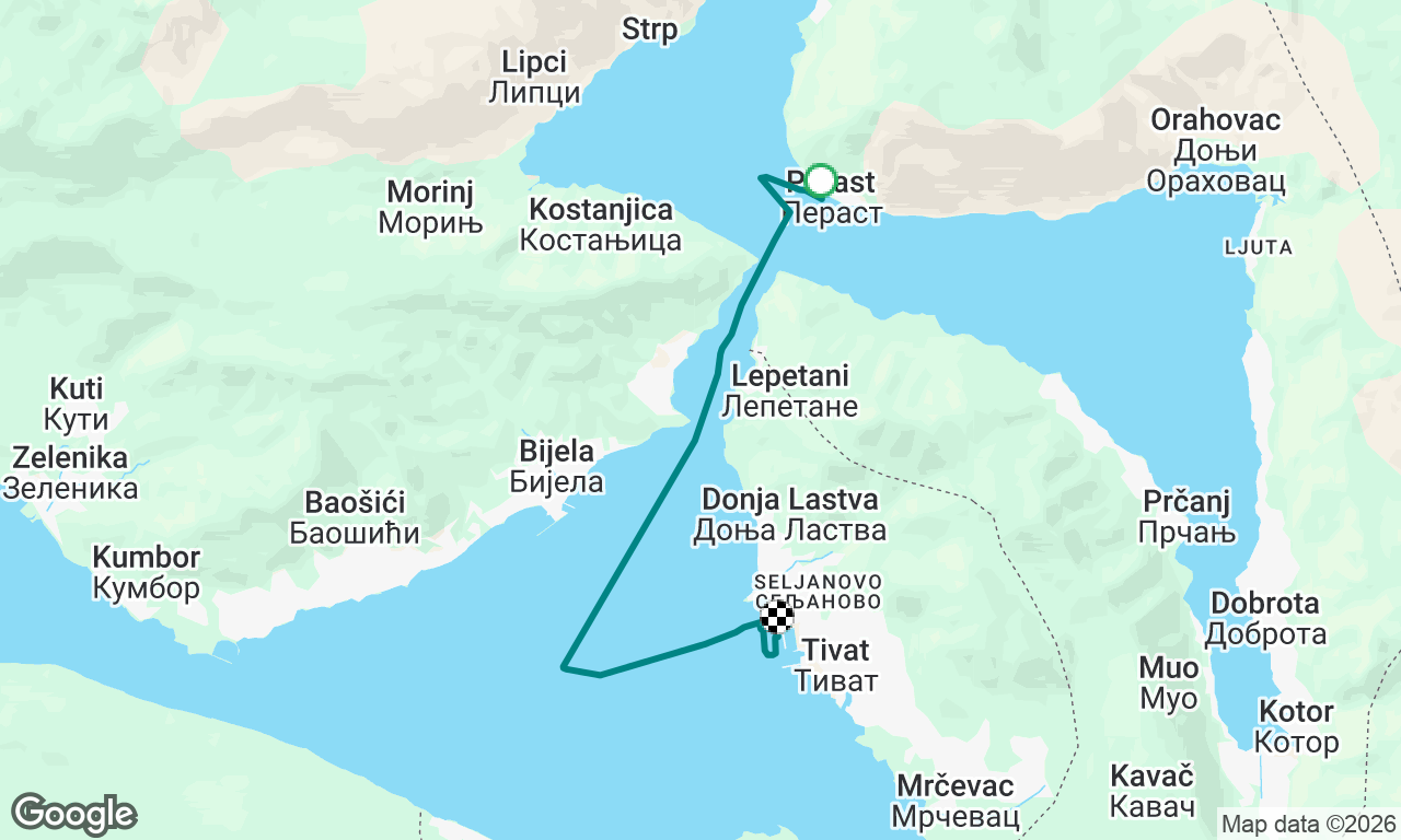 Voyage map