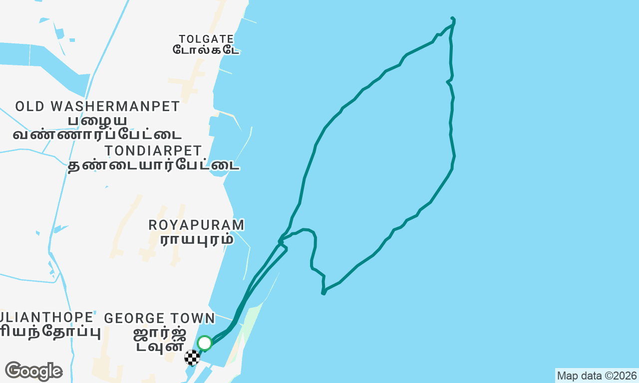 Voyage map