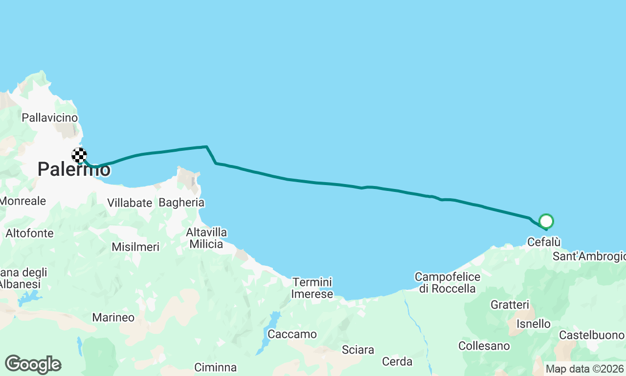 Voyage map