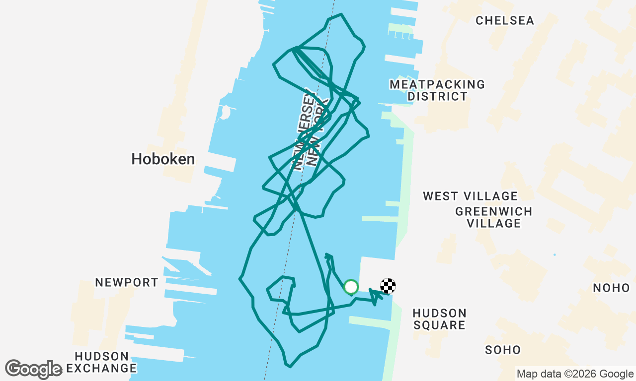 Voyage map