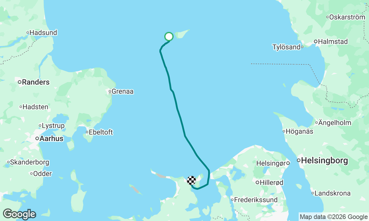 Anholt til Nykøbing s