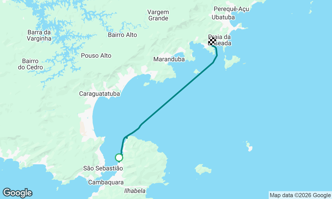Voyage map