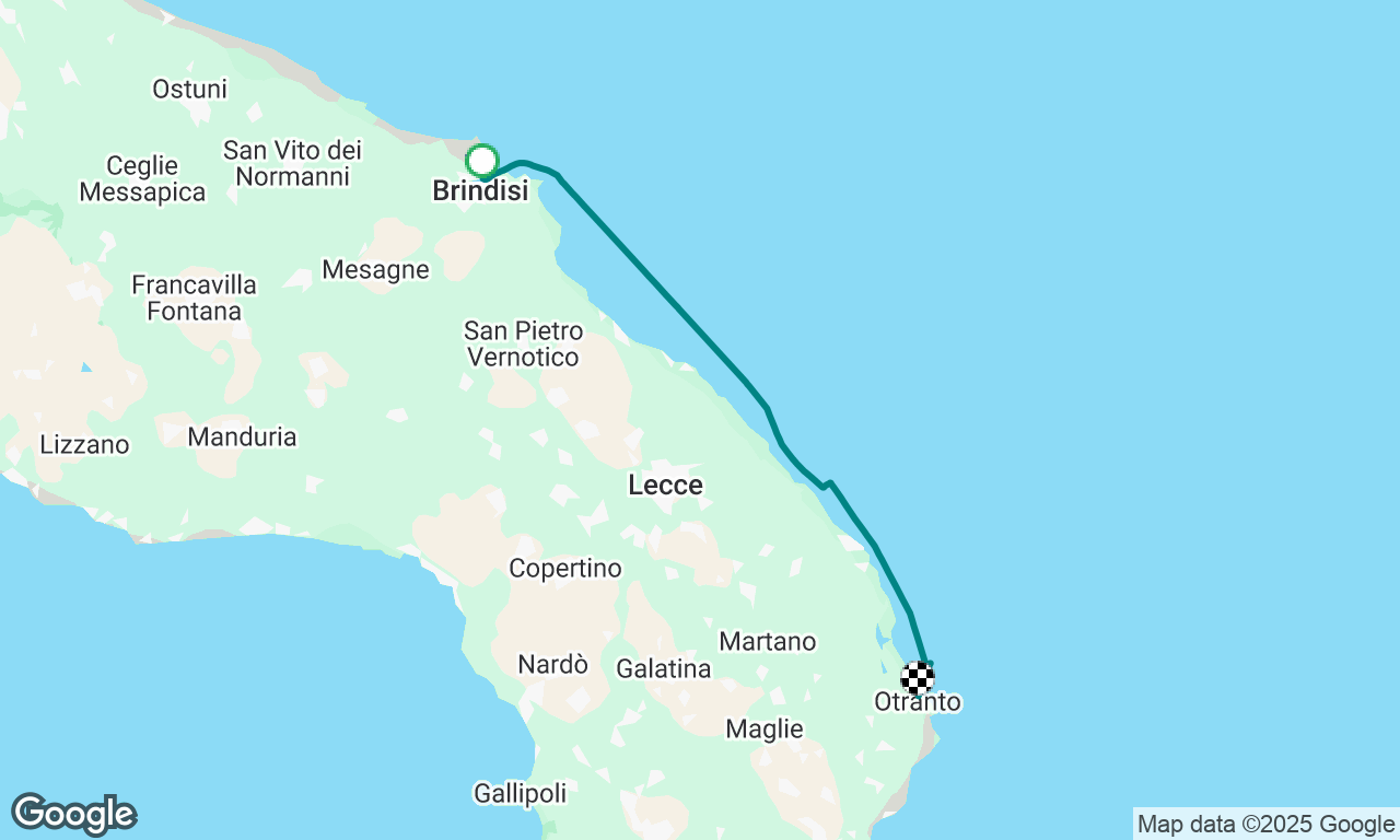 Brindisi -> Otranto