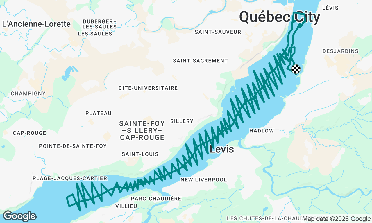 Voyage map