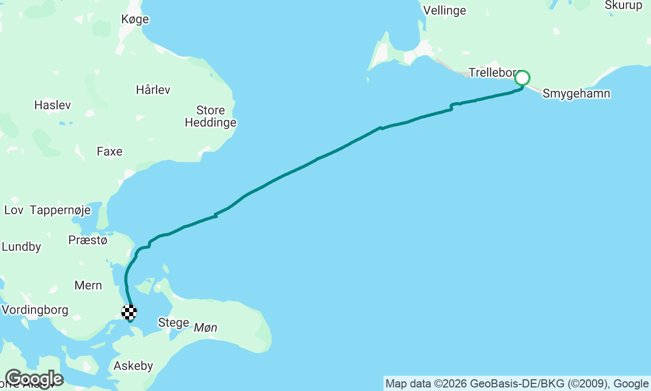 Voyage map