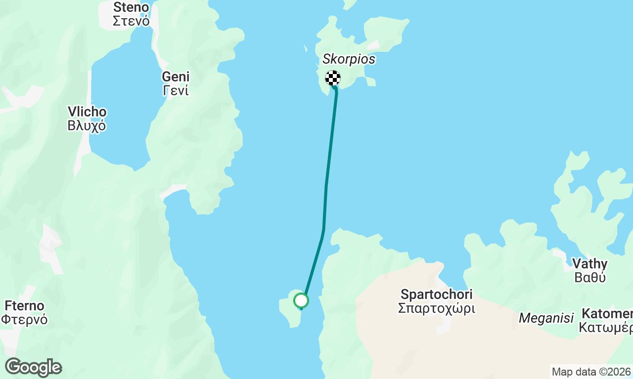 Voyage map