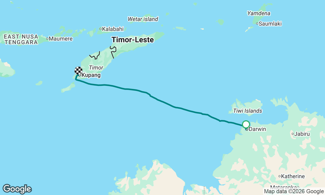 Voyage map