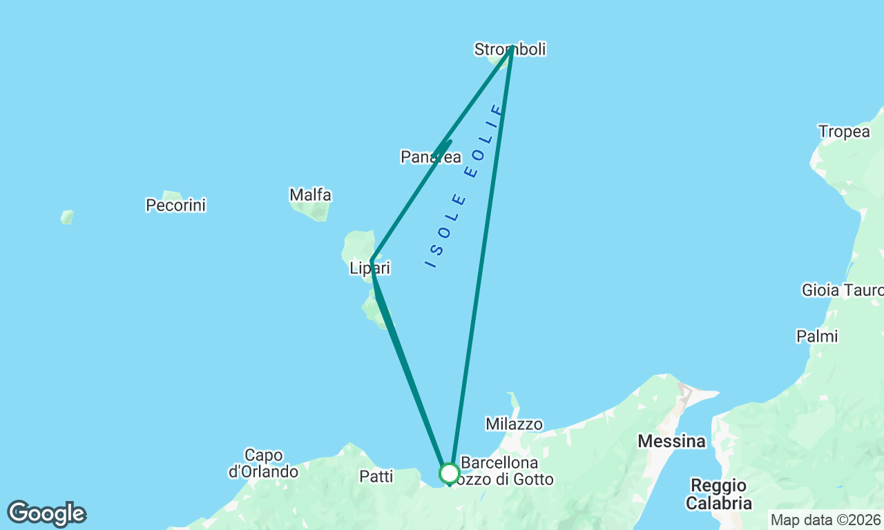 Voyage map