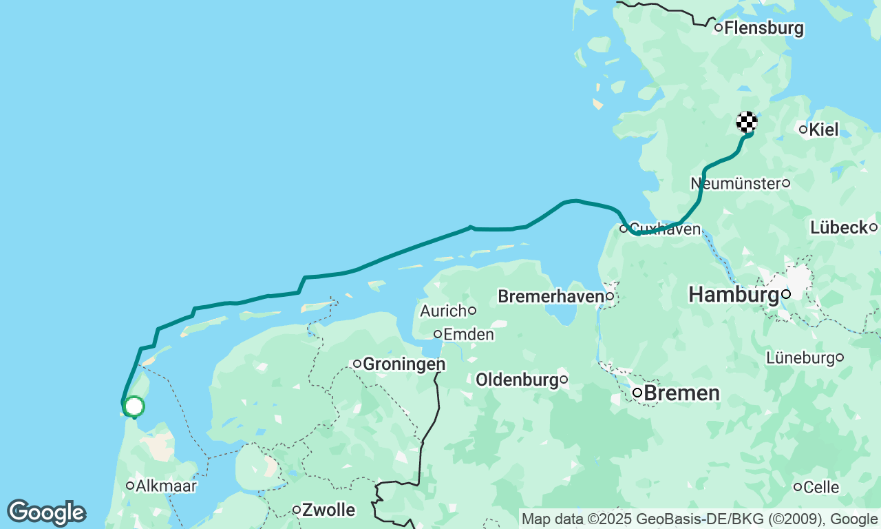 Dan Helder to Rendsburg