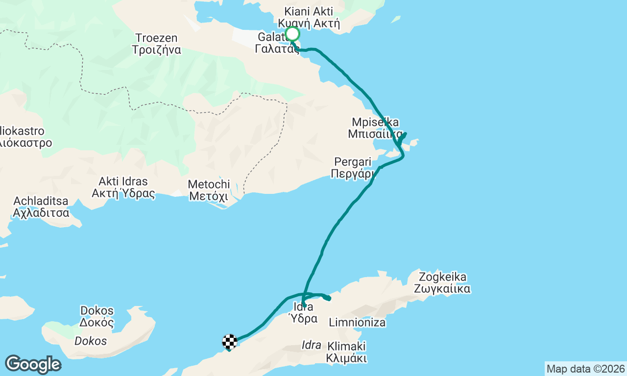 Voyage map