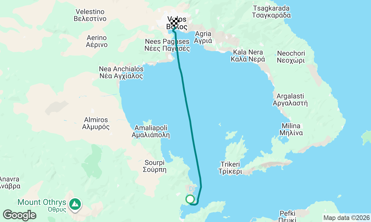 Voyage map