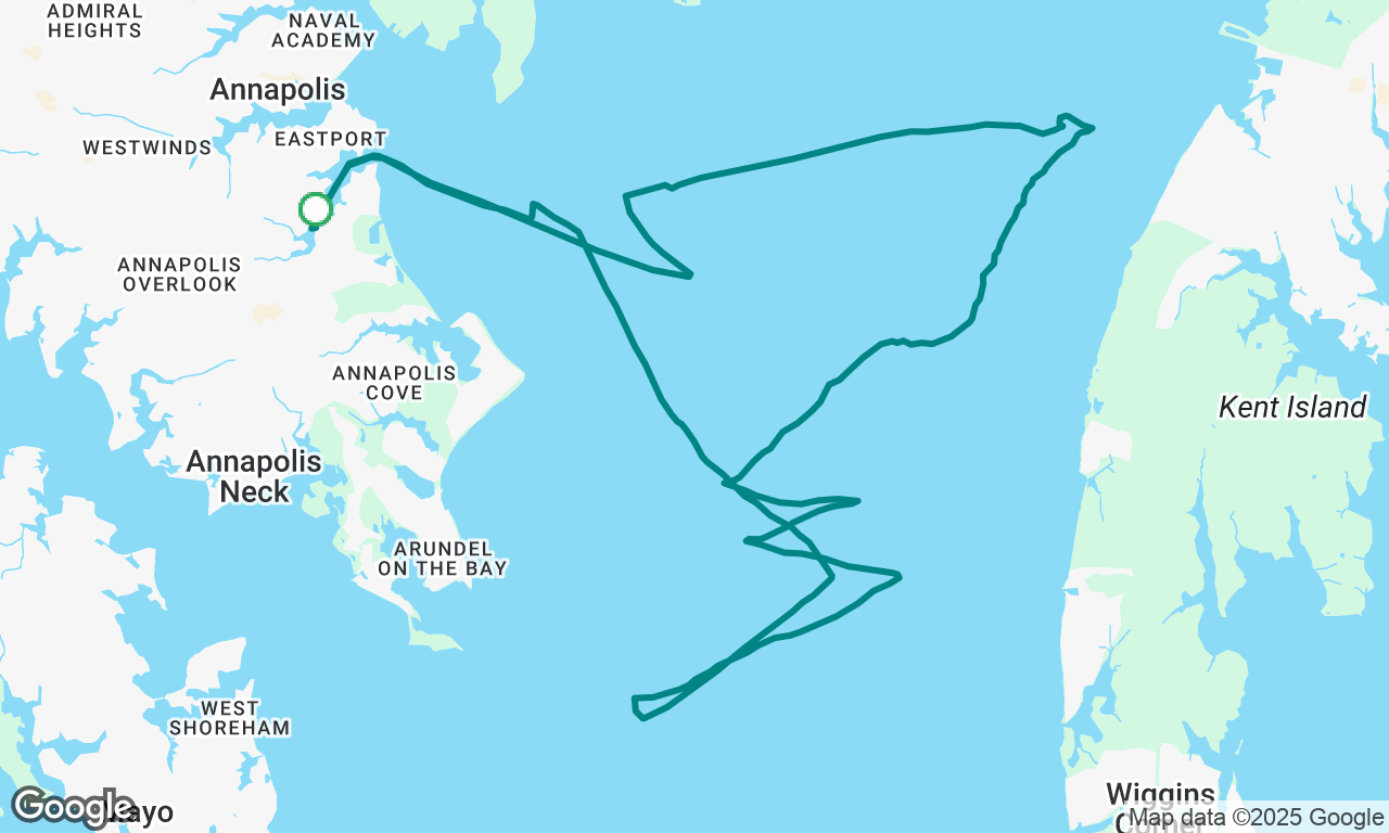 Day sail from Annapolis 