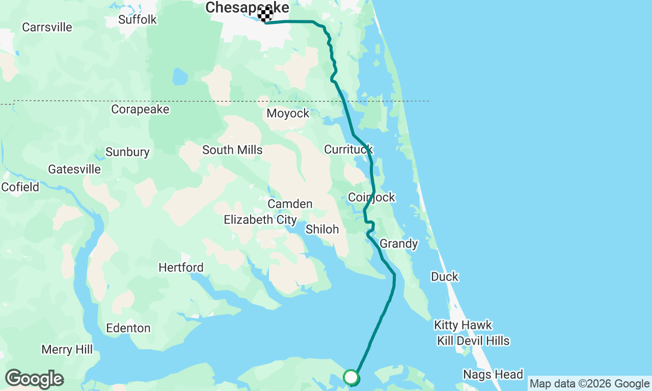 Voyage map