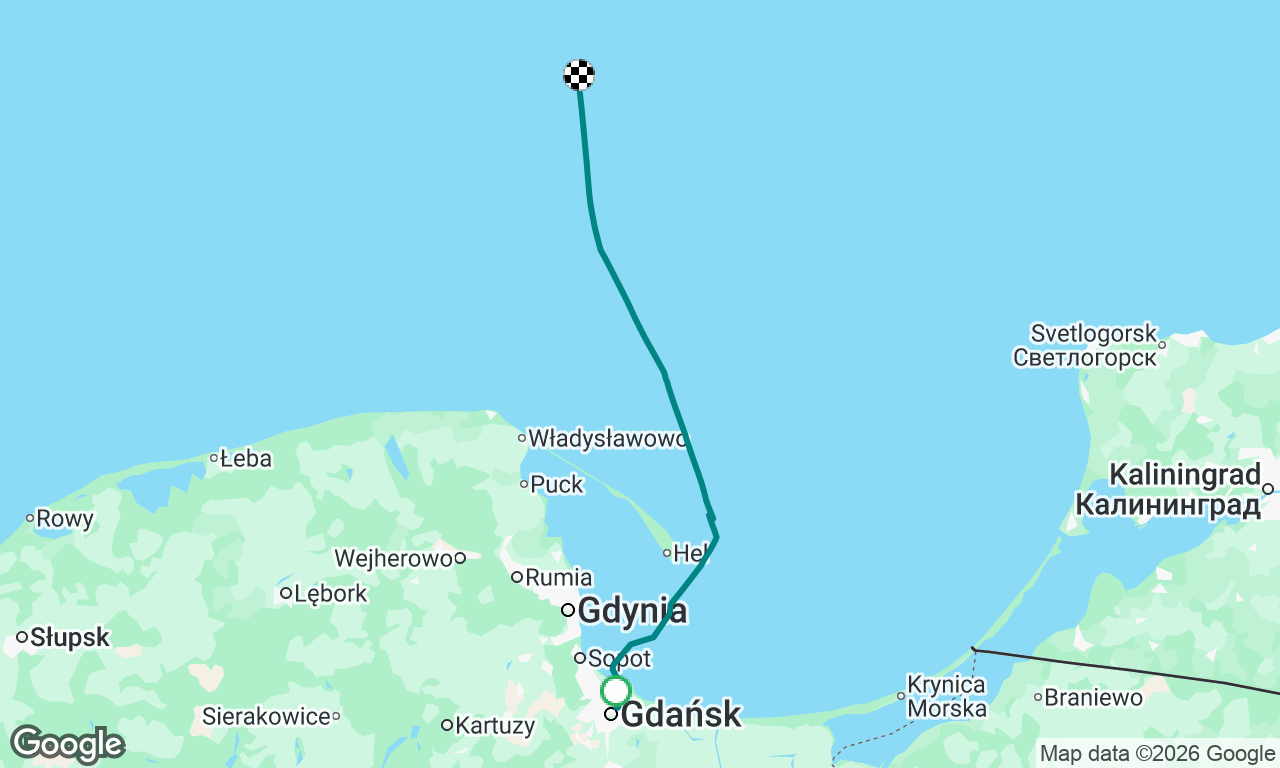 Voyage map
