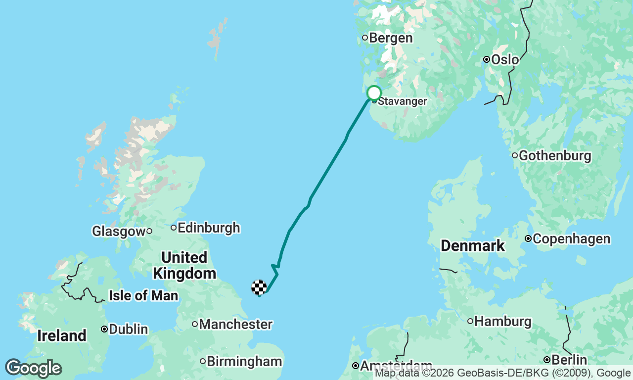 Voyage map