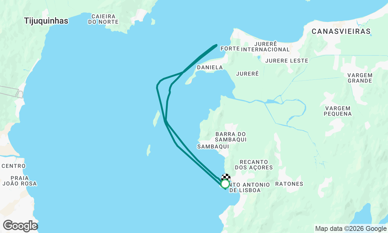 Voyage map
