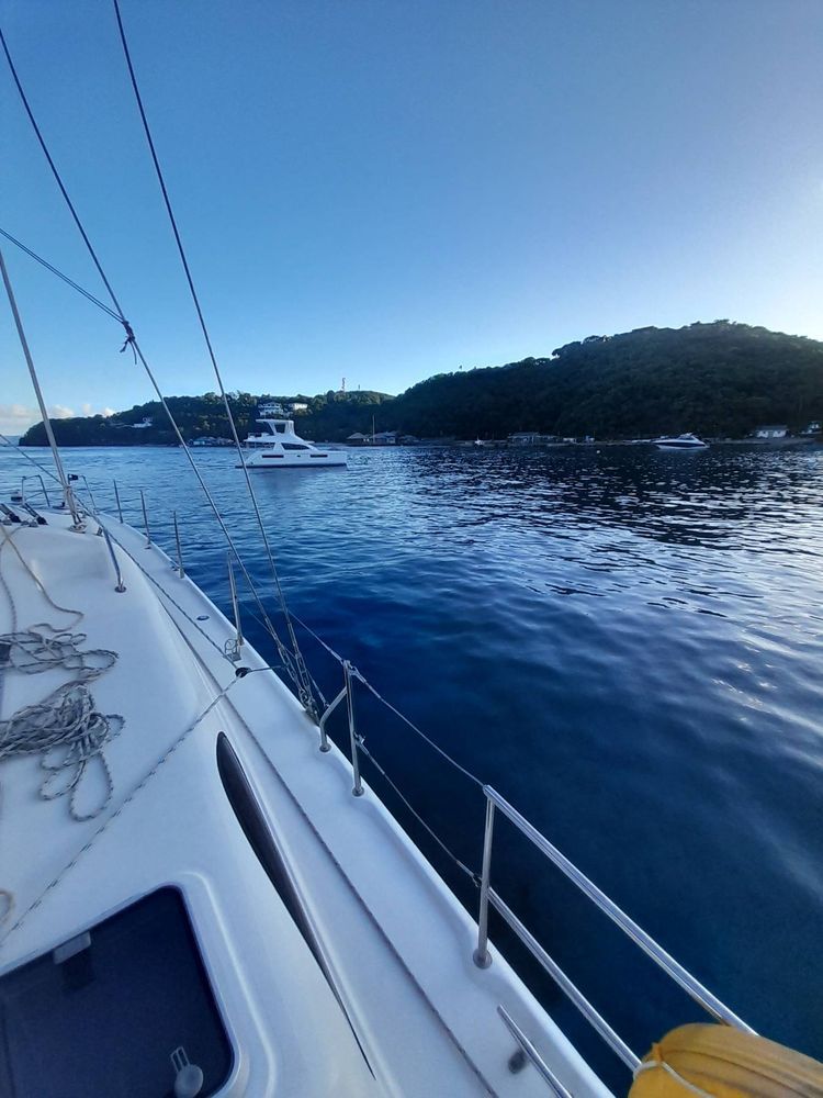 Voyage photo from Bequia to Mustique