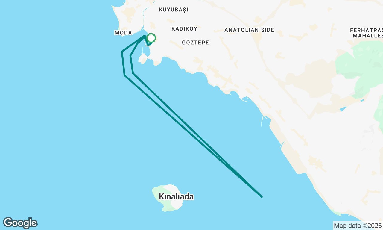 Voyage map