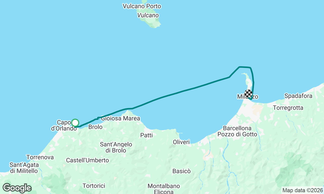 Capo'de'Orlando - Milazzo
