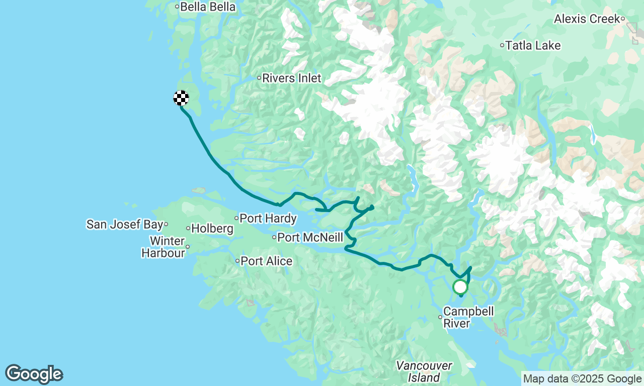 Mid Coast, Broughtons, Johnstone Strait, Queen Charlotte Strait, to Blackney Island., Calvert 
