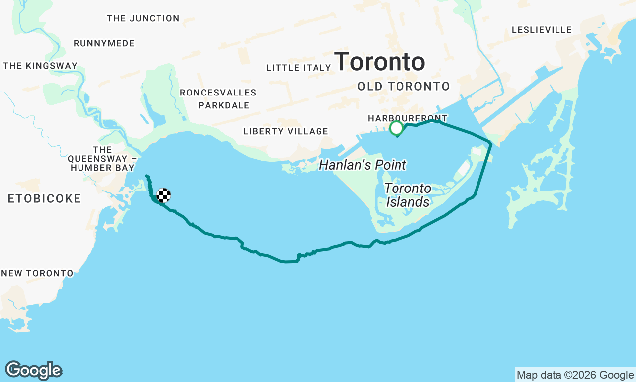 Voyage map
