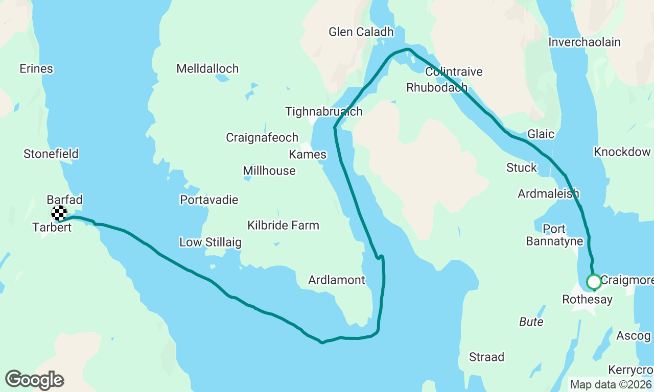 Voyage map