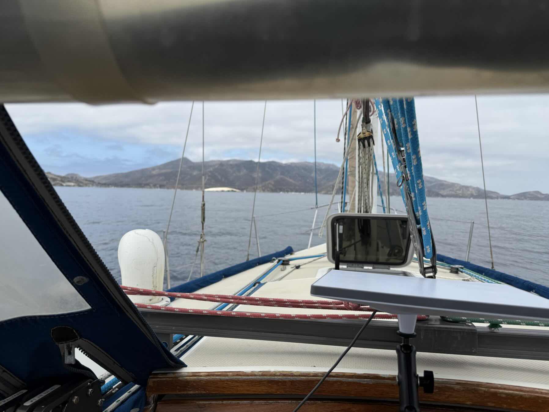 Transit to Cherry Cove, Catalina on Triple Threat_C0F188AF-513B-4D51-8790-22C7F00E5D00