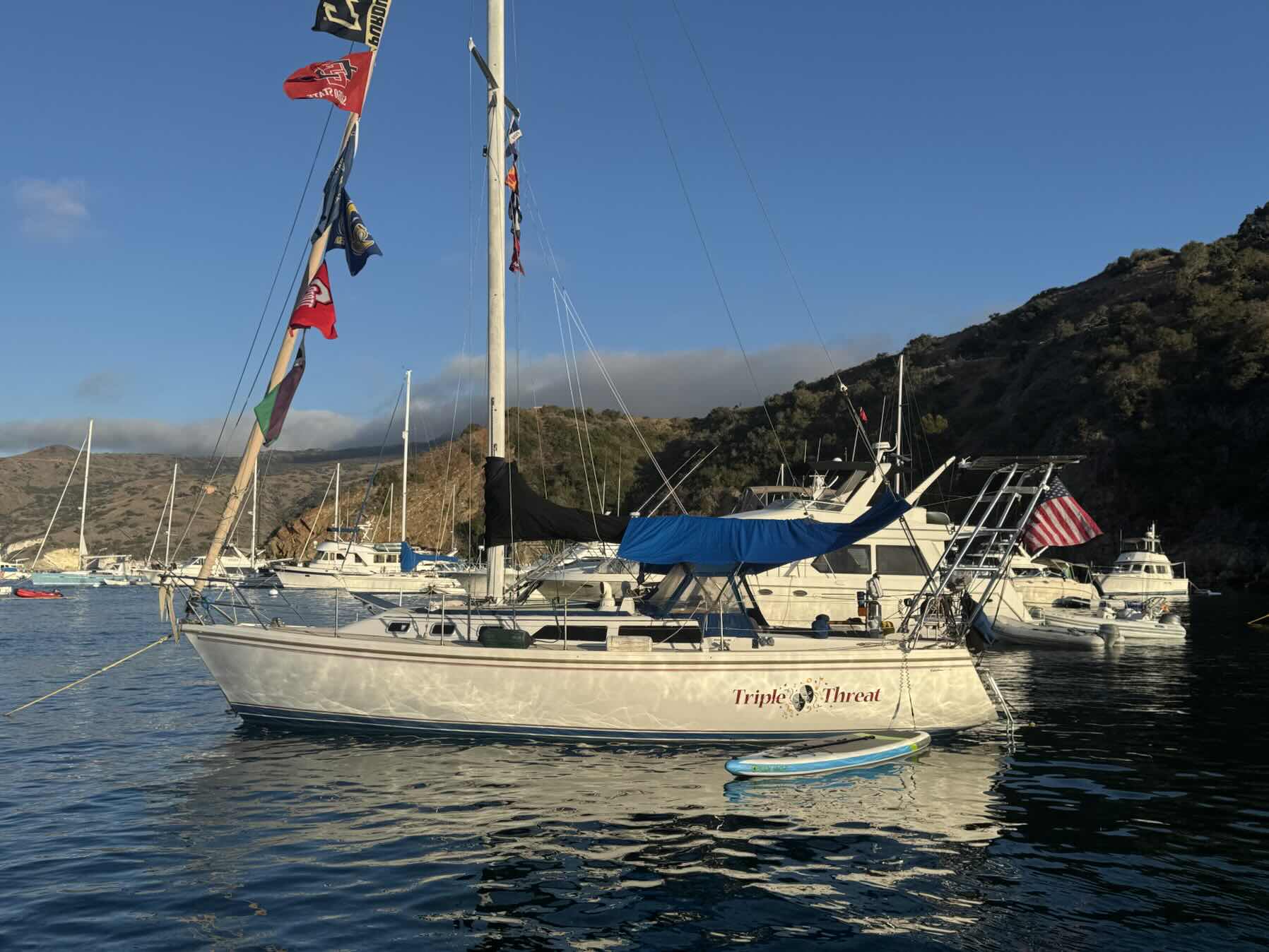 Transit to Cherry Cove, Catalina on Triple Threat_ED576C62-9033-4B05-B7A5-1B1FF2D15E14
