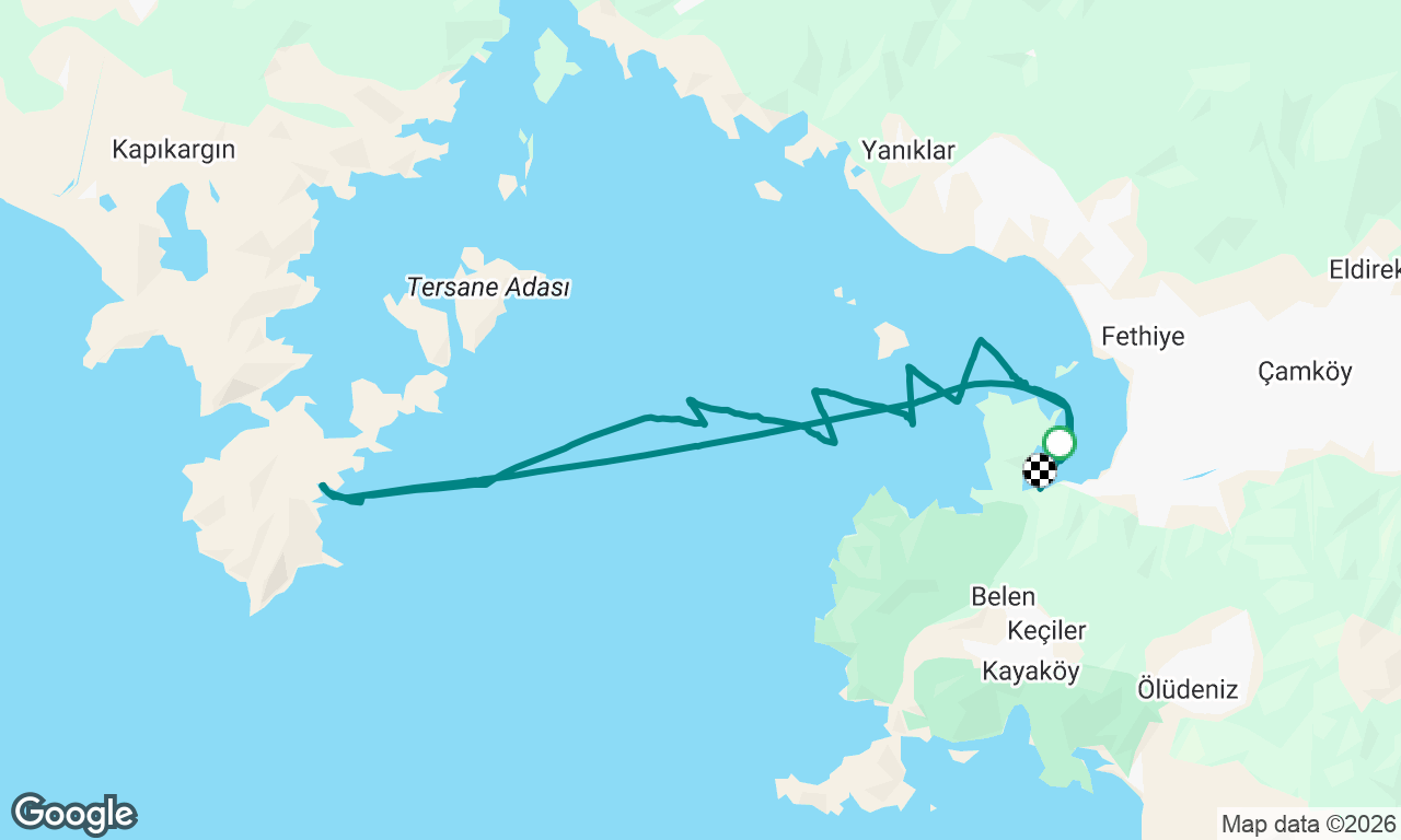 Voyage map