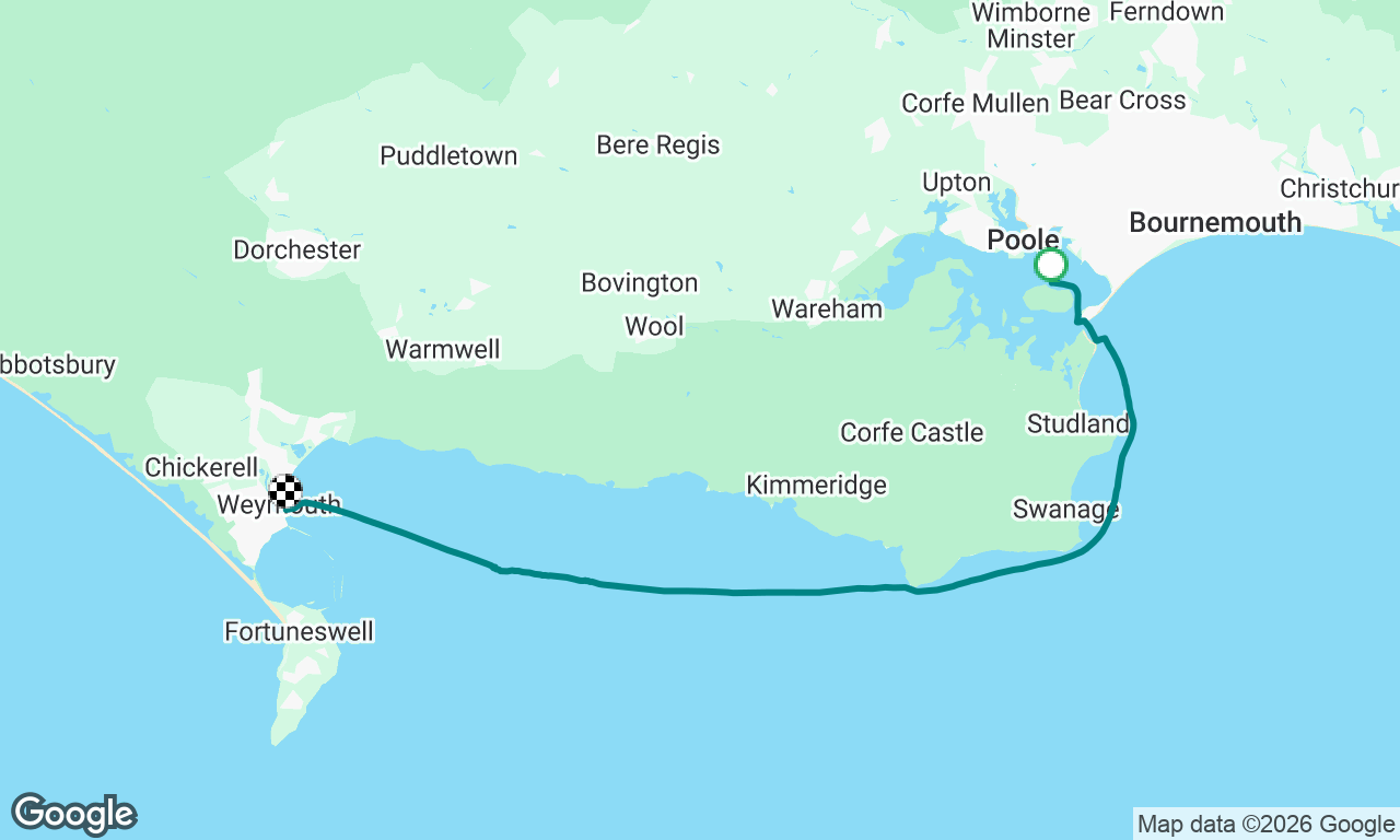 Parkstone YC rally to Weymouth 