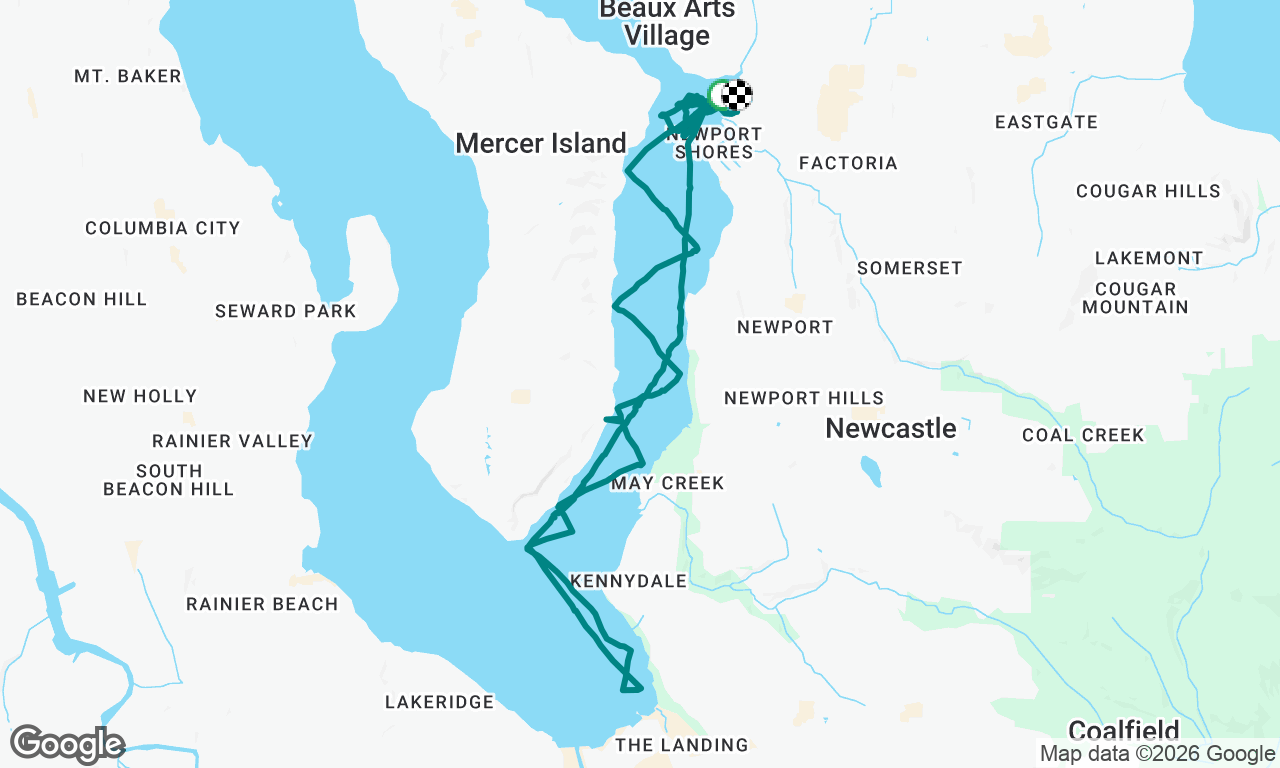 Voyage map