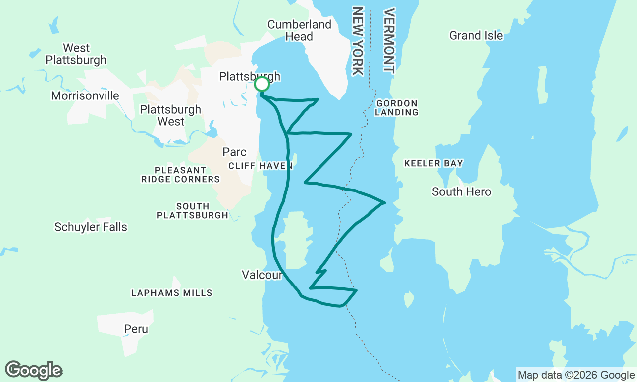 Voyage map