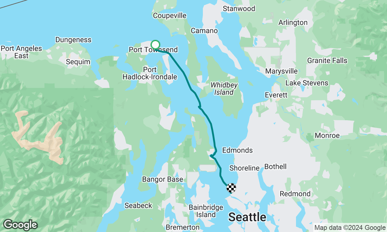 Port Townsend to Shilshole Bay, Seattle