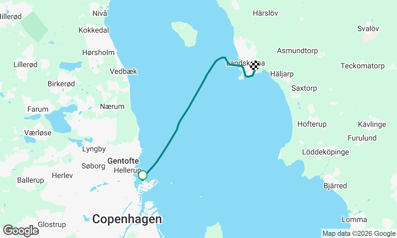 Nordhavnen Landskrona fuel-tur