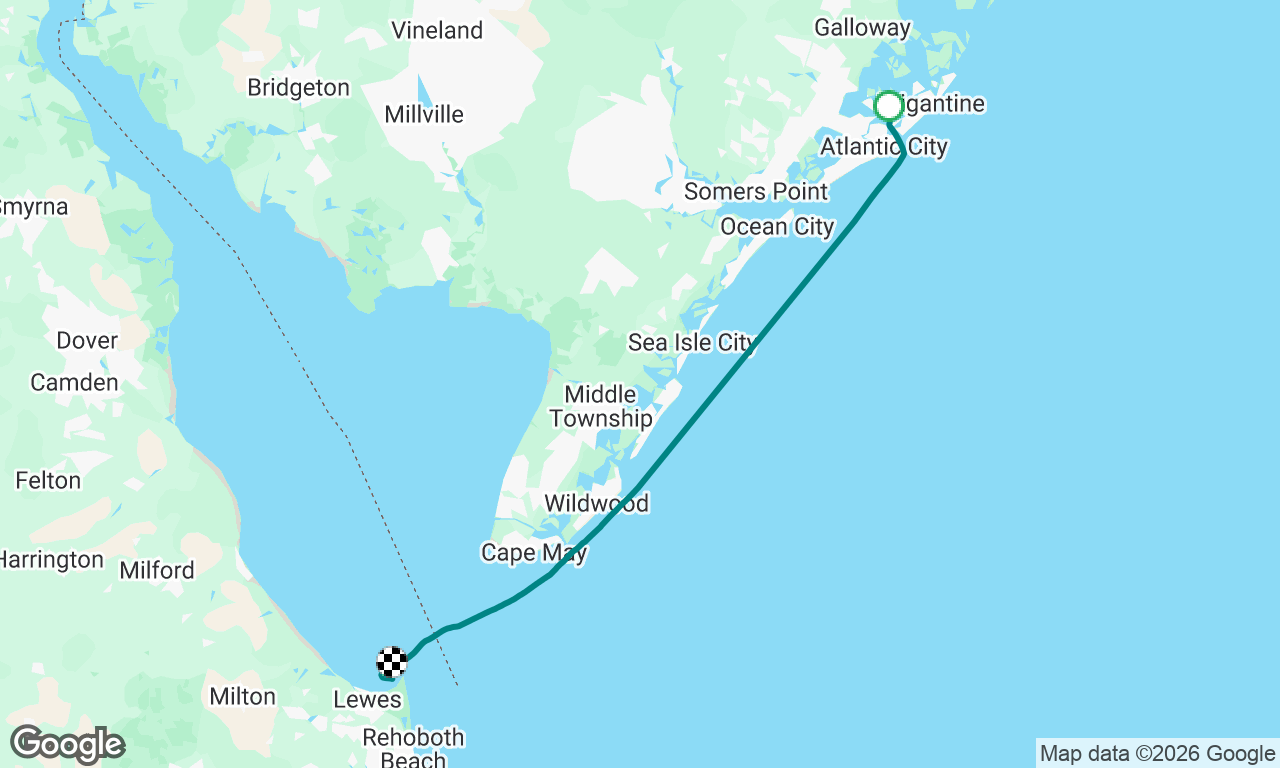 Voyage map