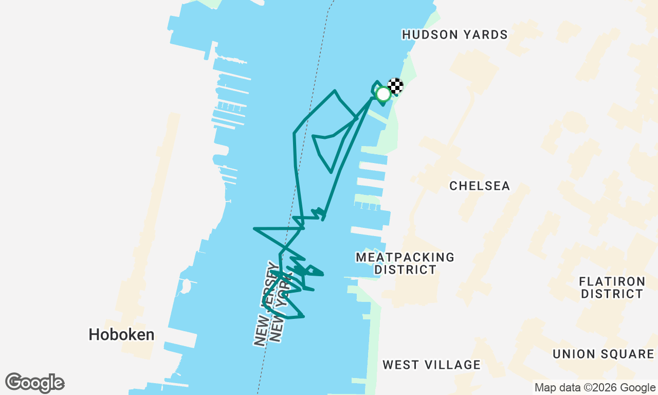 Voyage map
