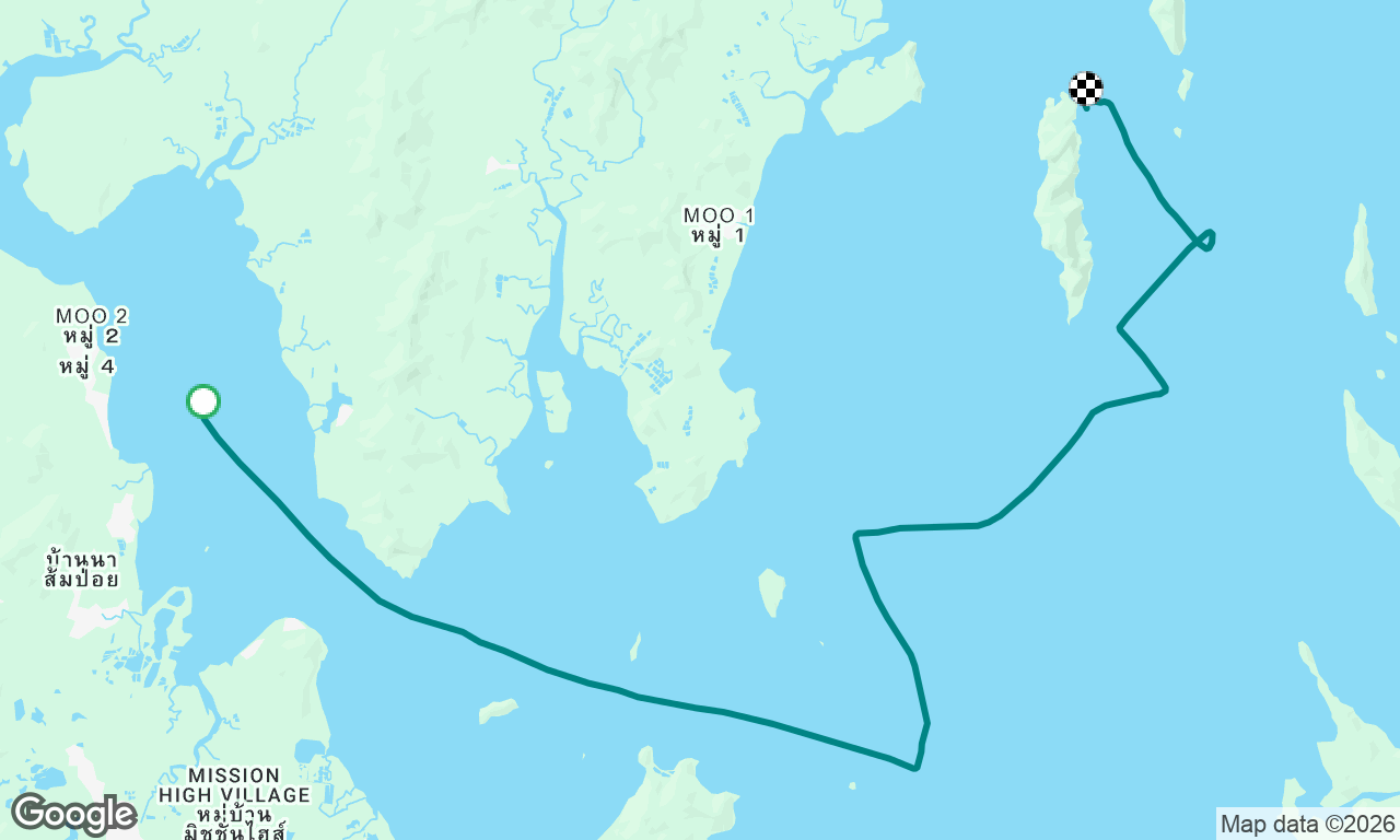Voyage map