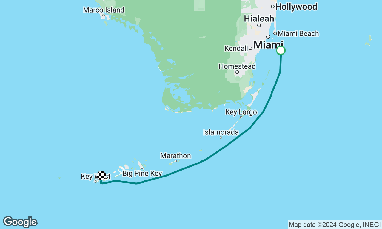 Miami to Key West