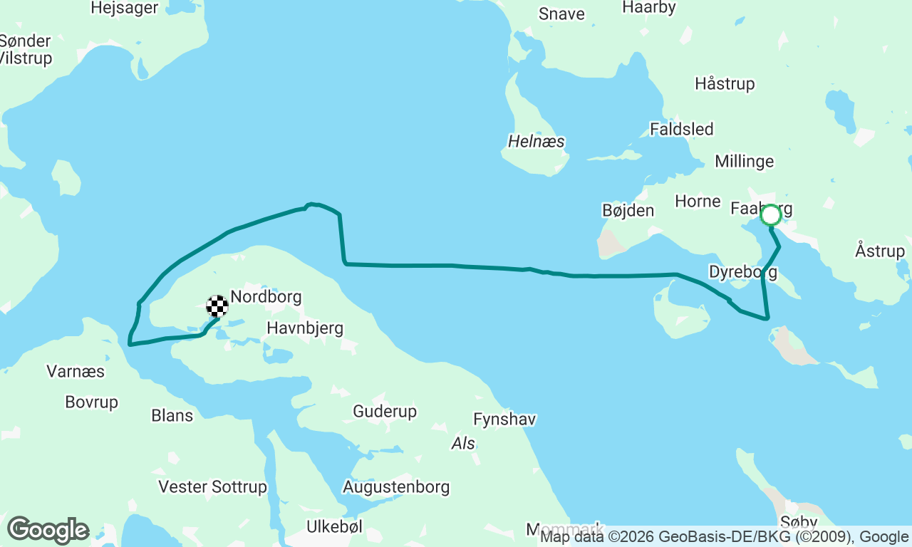 Voyage map