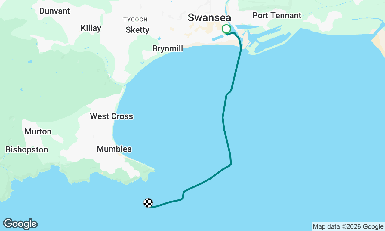 half trip to Oxwich