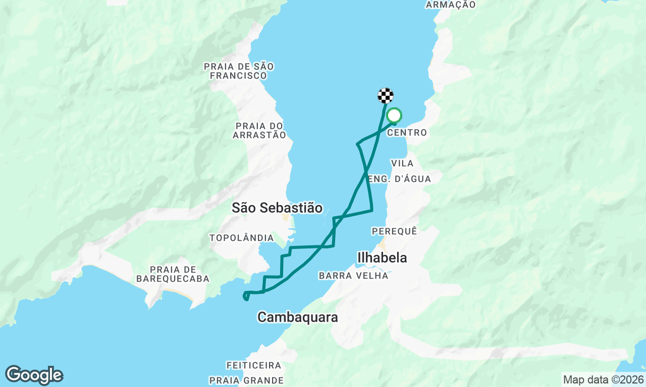 Voyage map