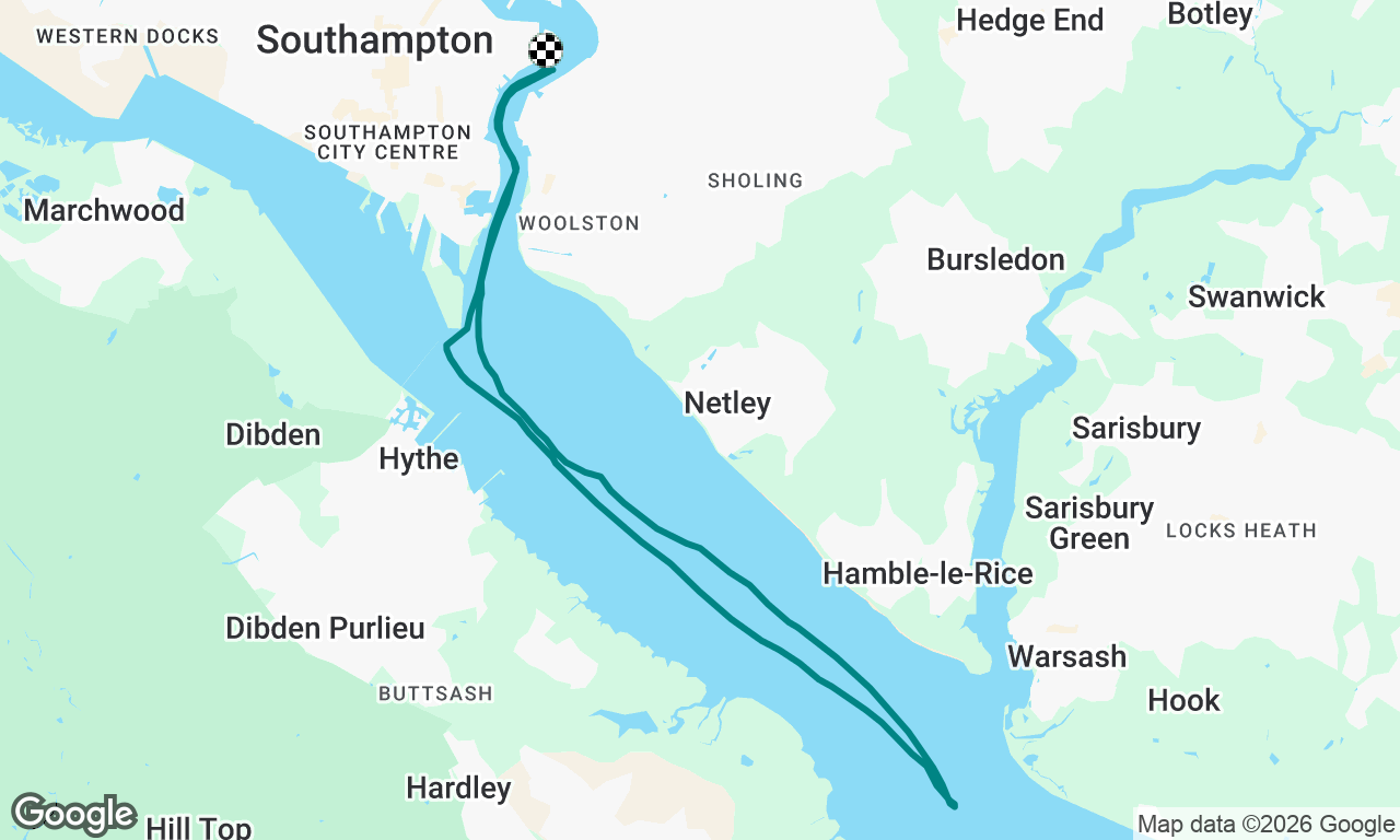 Voyage map
