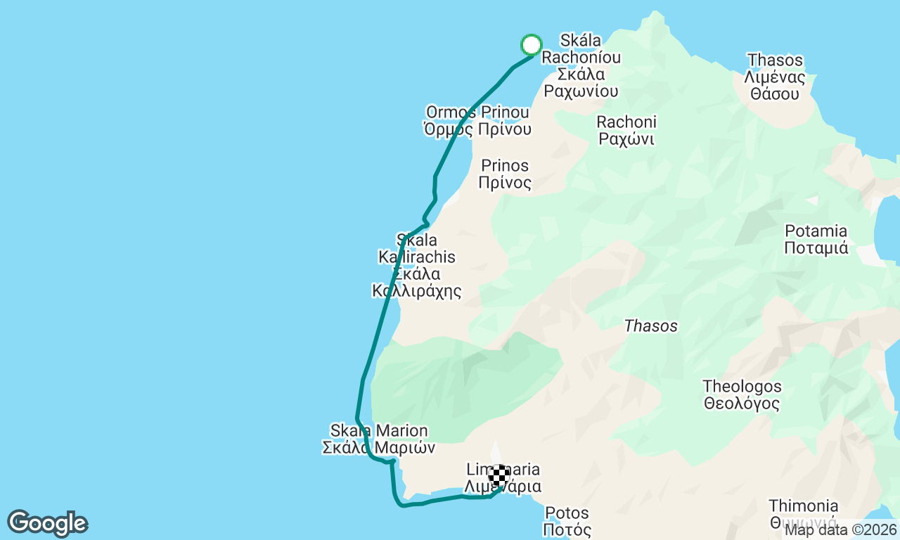 Voyage map