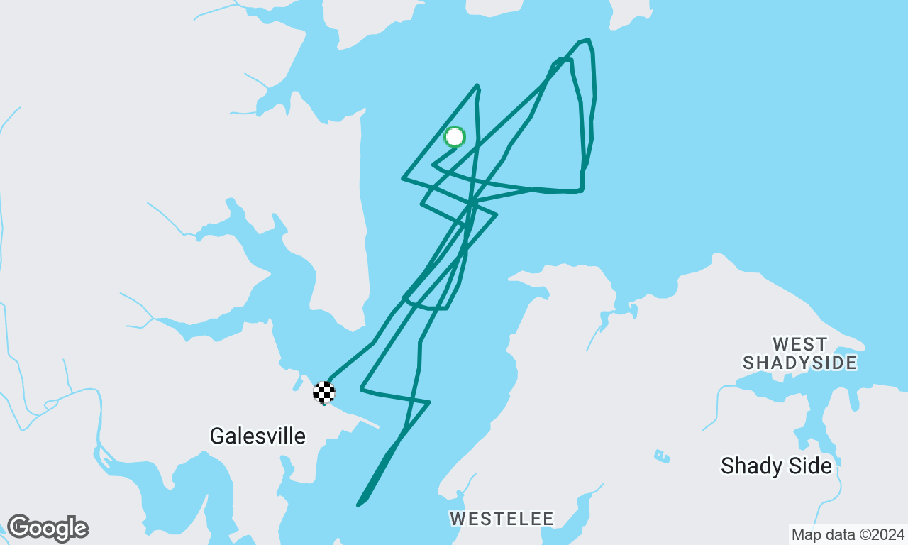 WRSC Spin Practice in gusts in  of 15