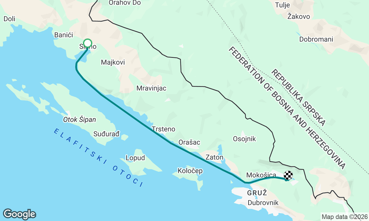 Voyage map