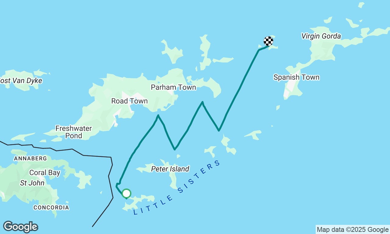 Norman Island to Dog Islands