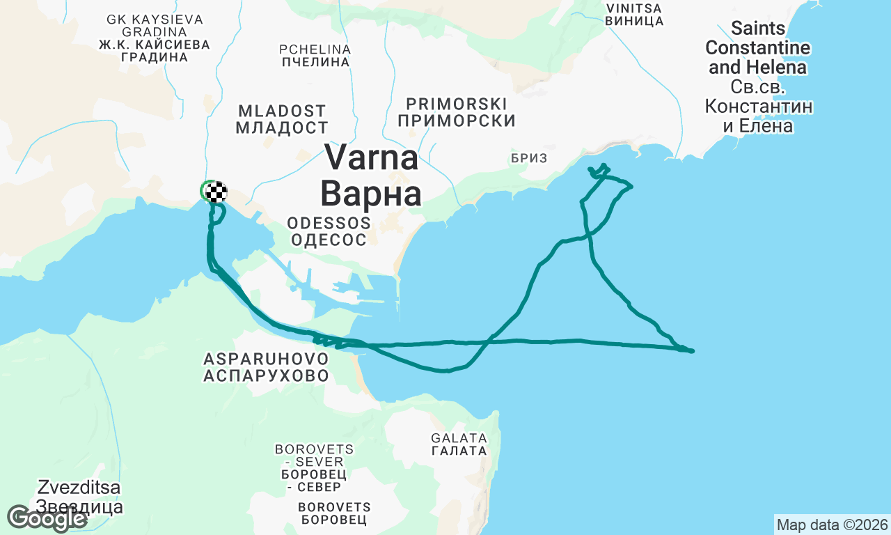 Voyage map