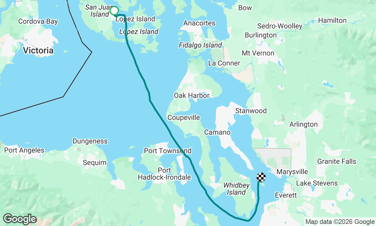Voyage map